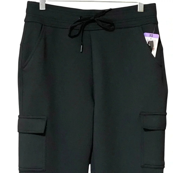 32 Degrees Heat Cargo Joggers XS Black Super Soft Stretch Comfort Loungewear NWT - Picture 6 of 14